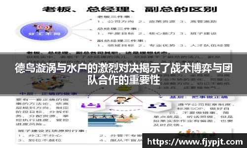 德鸟漩涡与水户的激烈对决揭示了战术博弈与团队合作的重要性